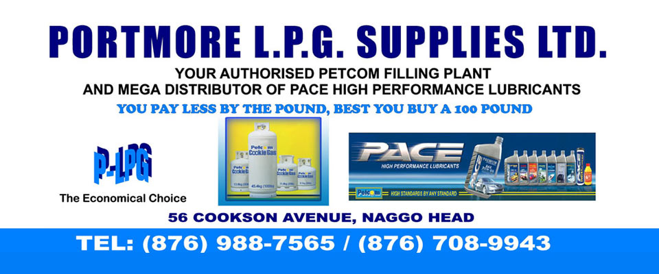 Portmore LPG Supplies Ltd. services